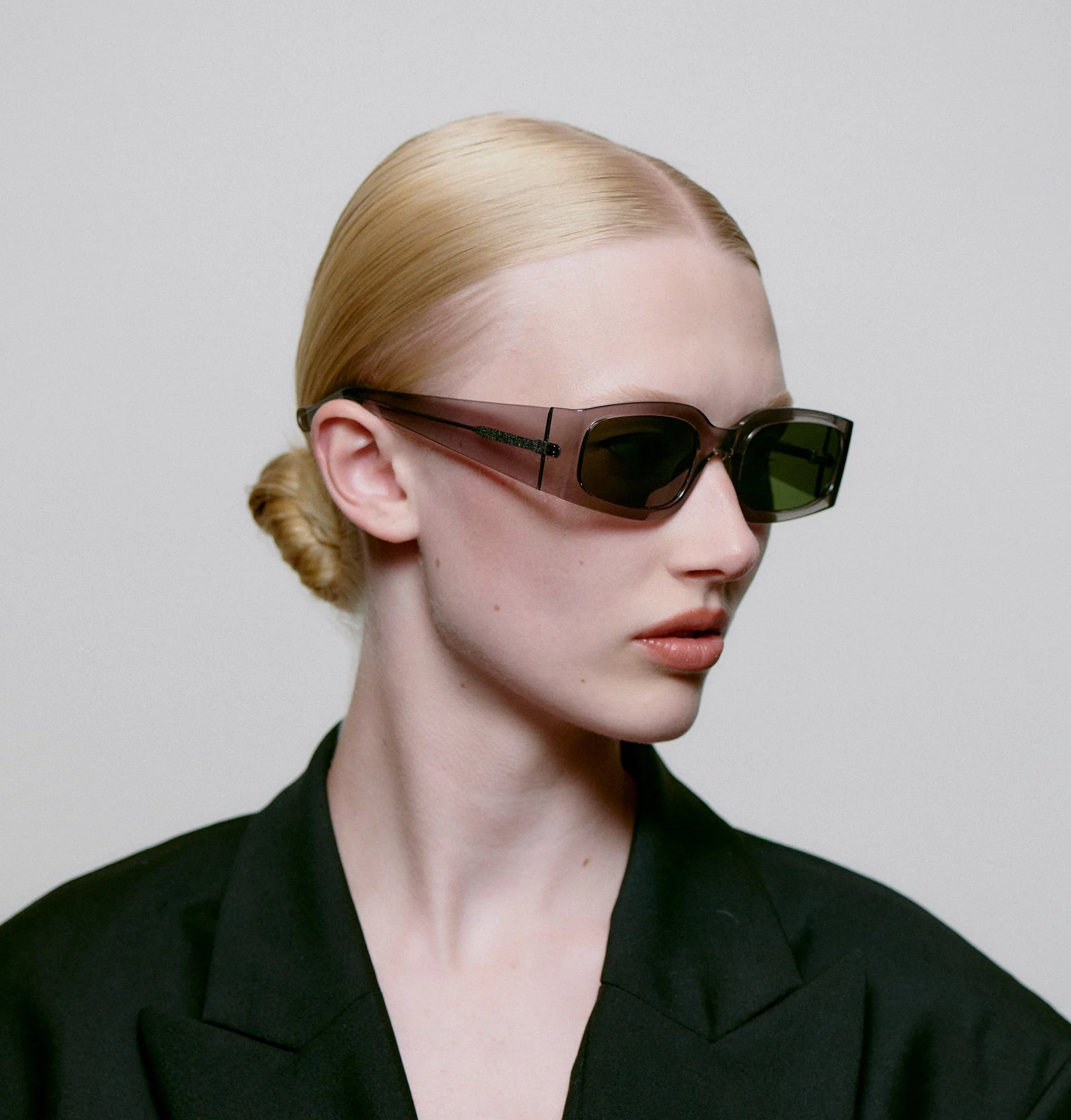 A.Kjaerbede Alex Sunglasses Grey Transparent - Image 5