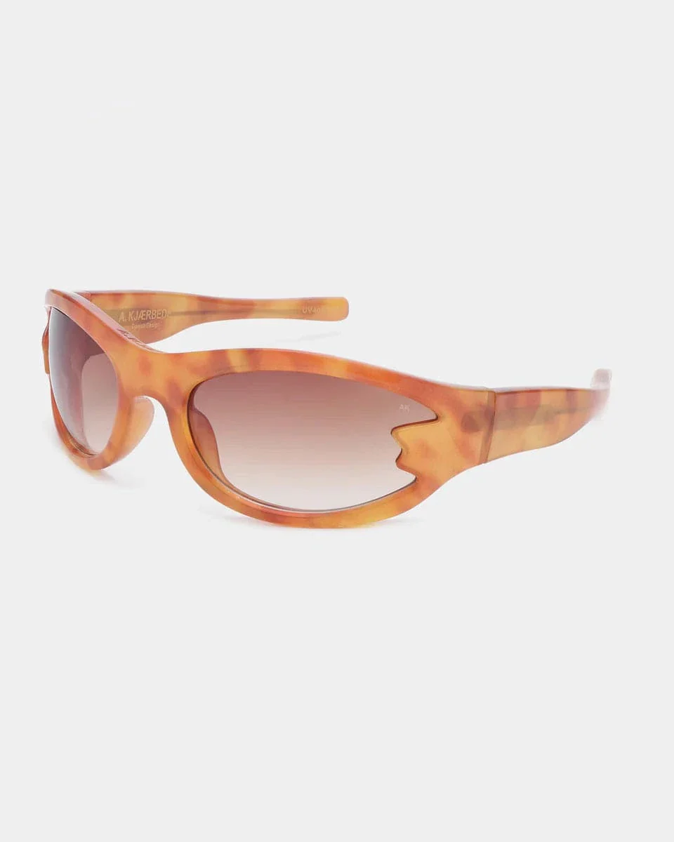 A.Kjaerbede Blast Sunglasses Burnt Amber - Image 3