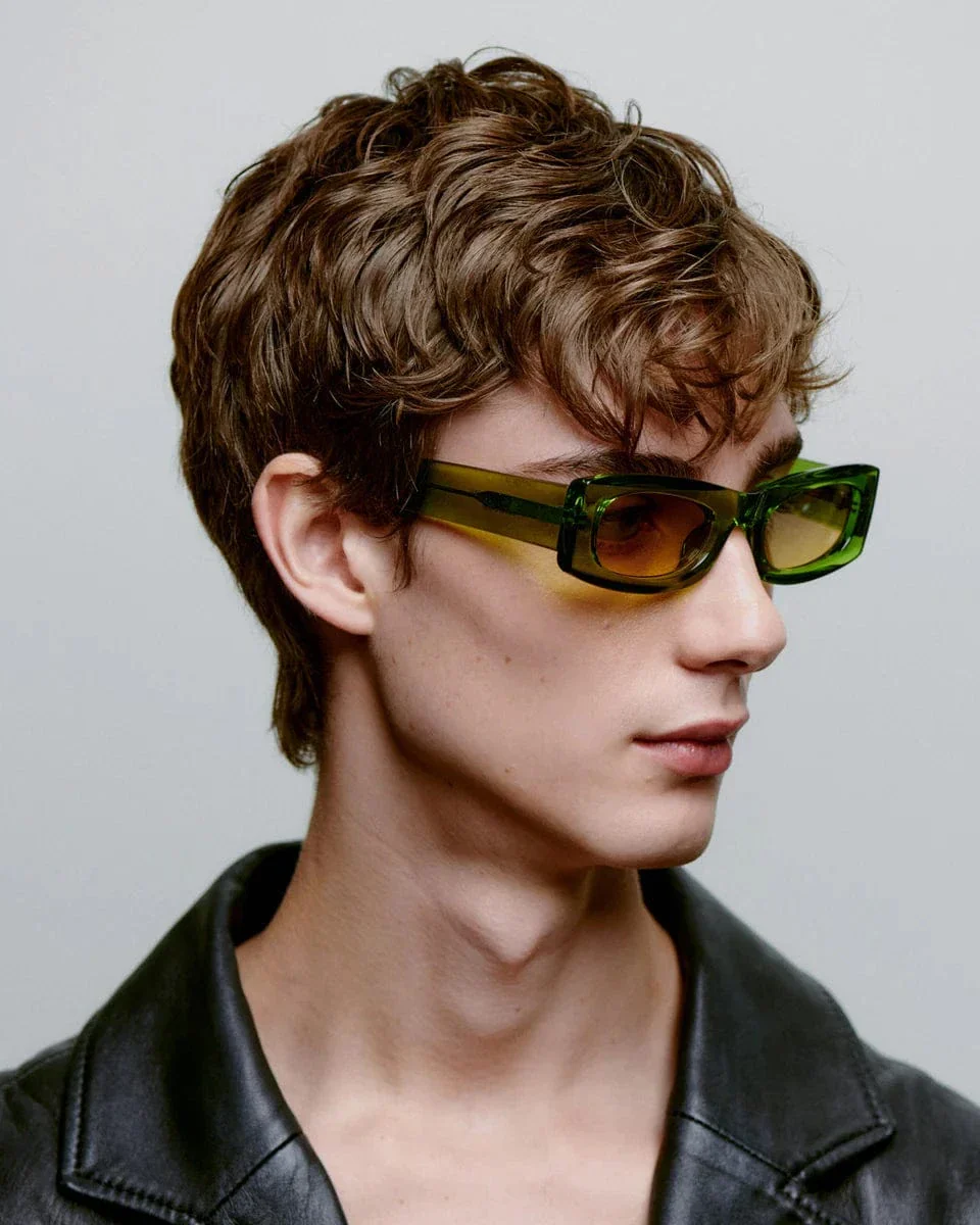 A.Kjaerbede Frida Sunglasses Light Olive - Image 4
