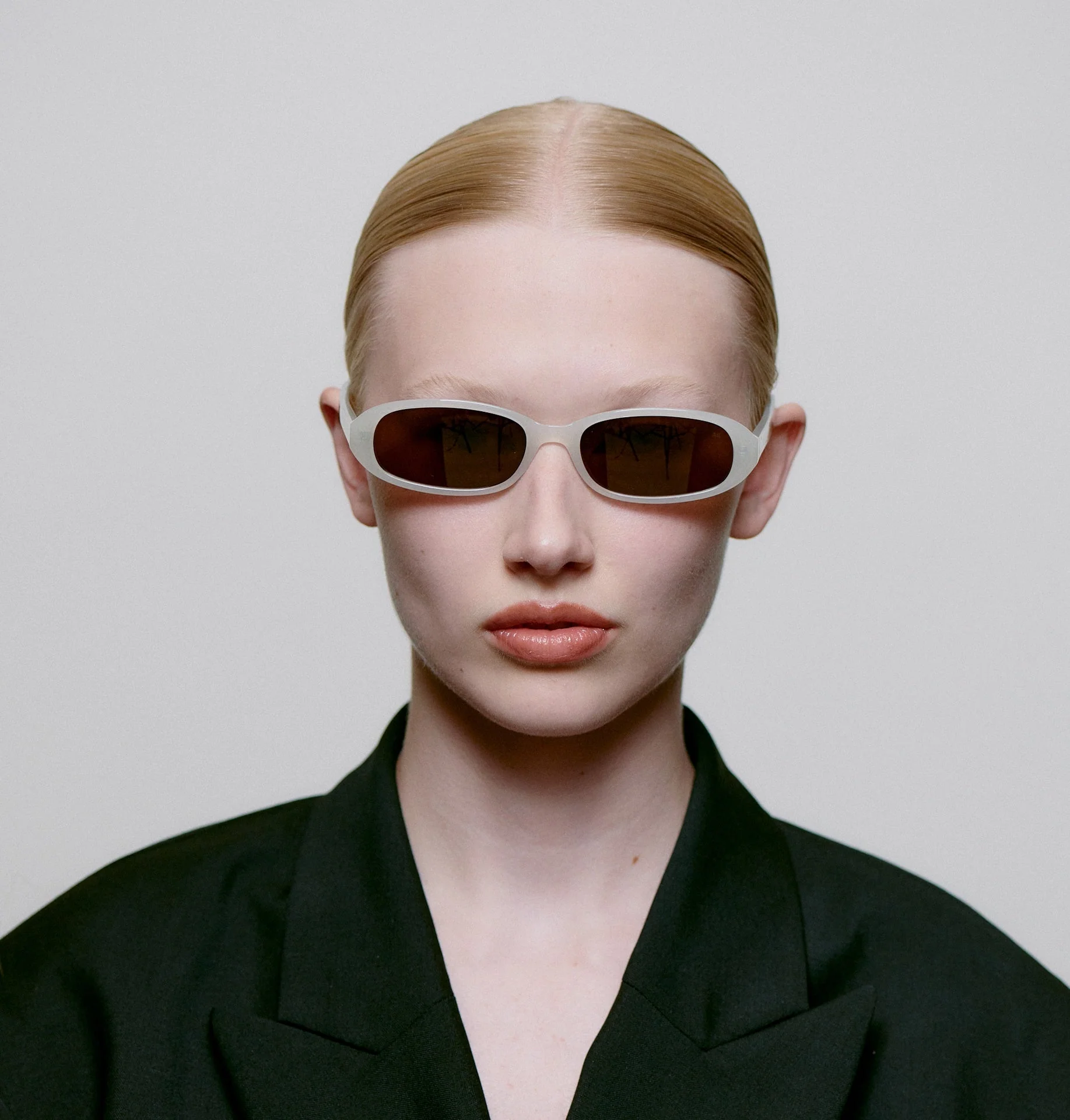 A.Kjaerbede Macy Sunglasses Cream Bone - Image 4