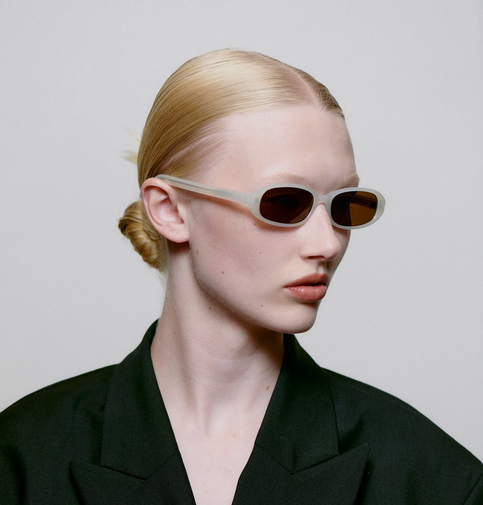 A.Kjaerbede Macy Sunglasses Cream Bone - Image 5