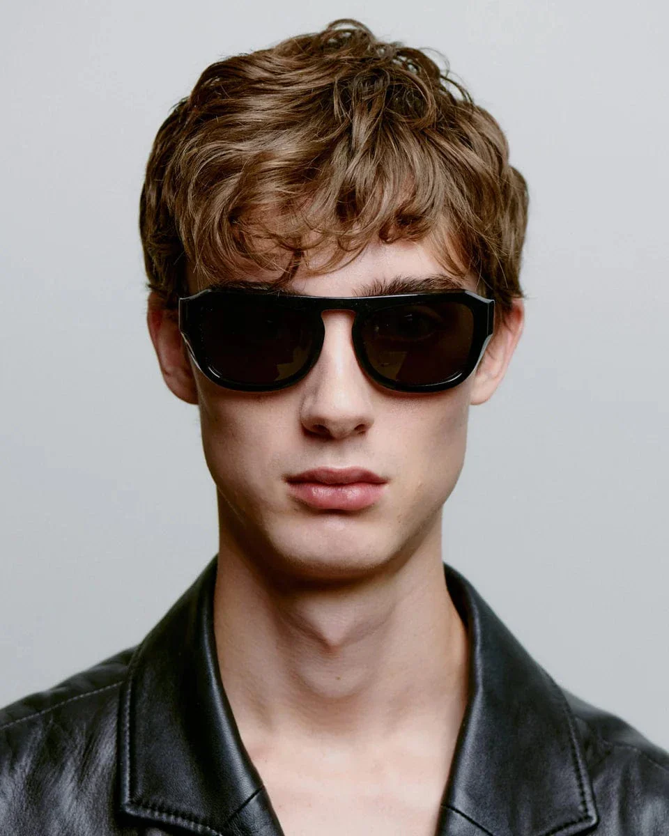 A.Kjaerbede Max Sunglasses Black - Image 2