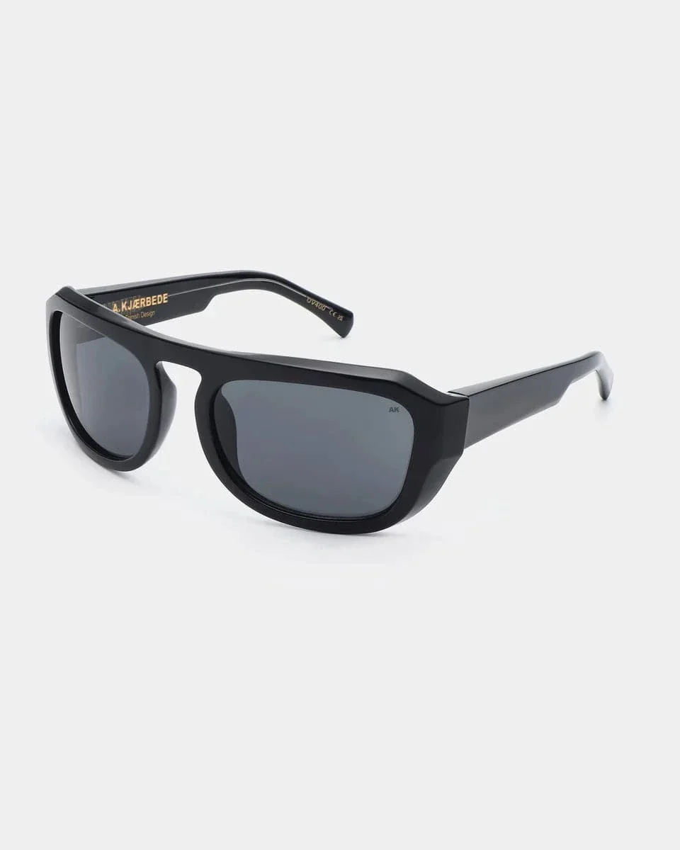 A.Kjaerbede Max Sunglasses Black - Image 3