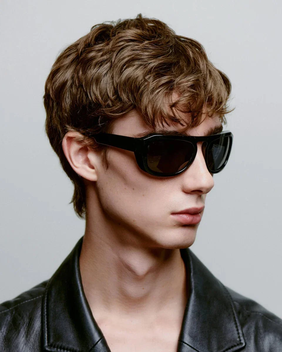 A.Kjaerbede Max Sunglasses Black - Image 4