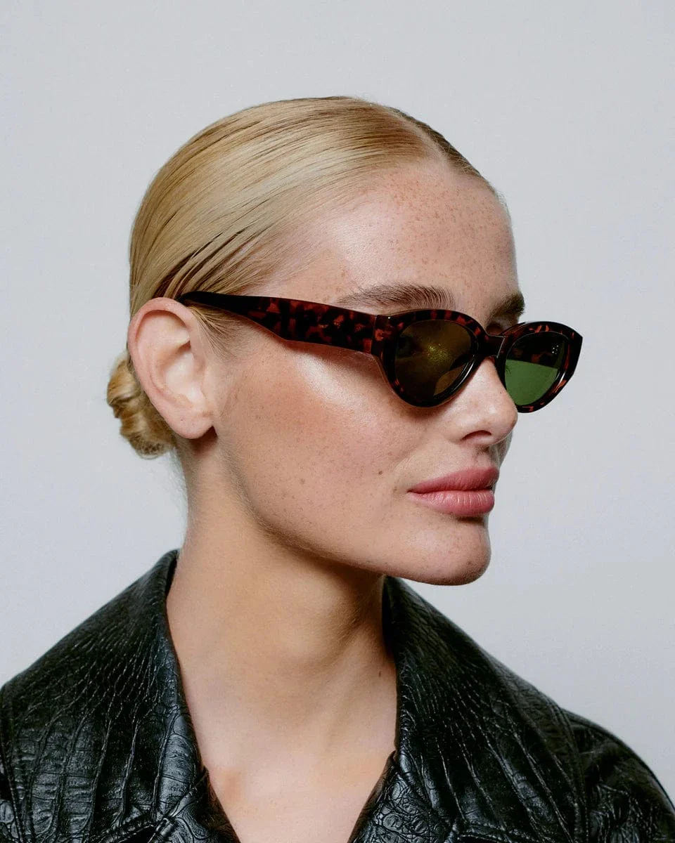A.Kjaerbede Winnie Sunglasses Demi Tortoise - Image 3
