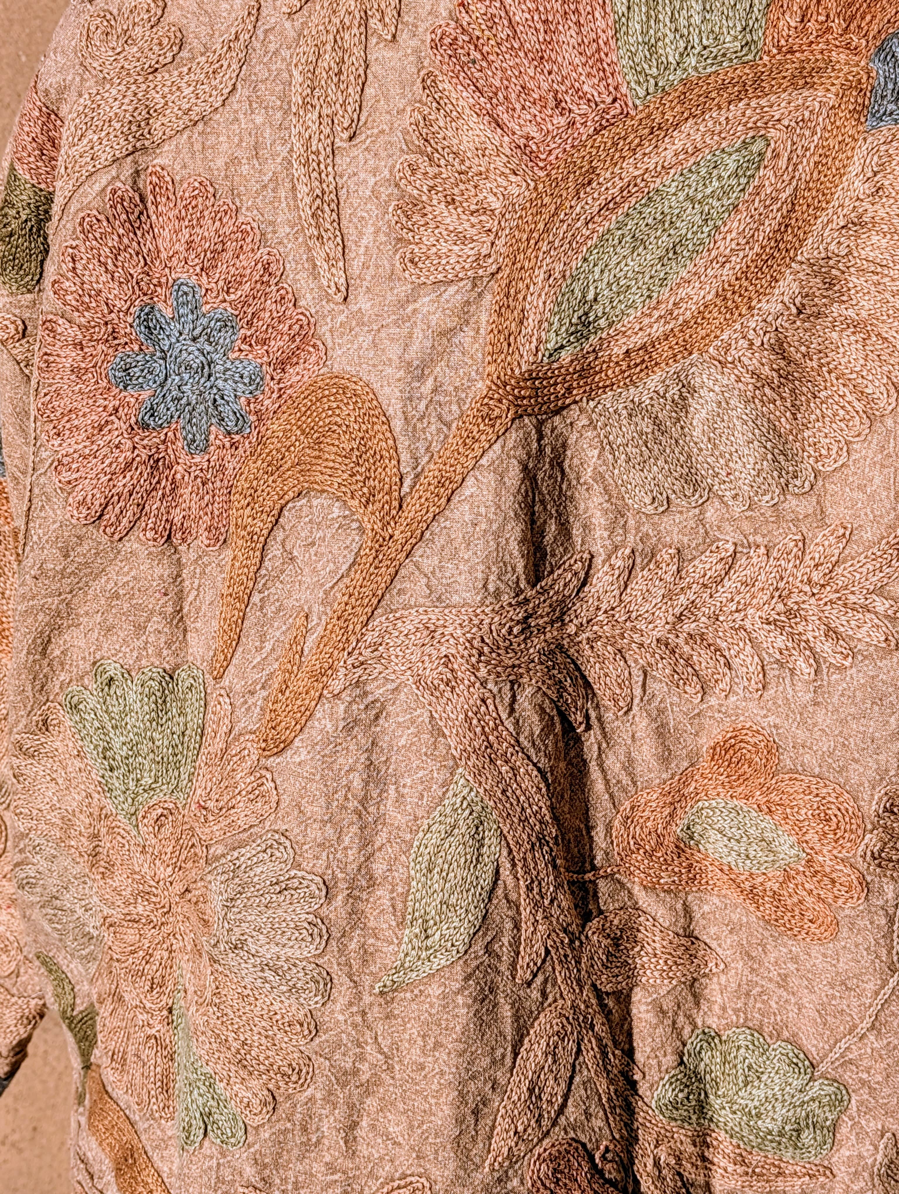 Anika Tapestry Suzani Kimono Ladies Jacket No 8 - Image 4