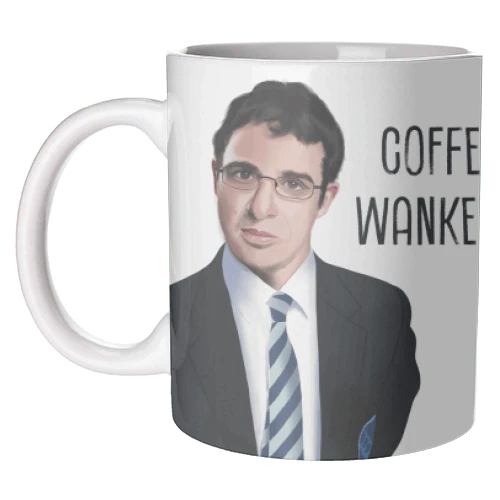 Art Wow Coffee Wanker Inbetweeners Mug