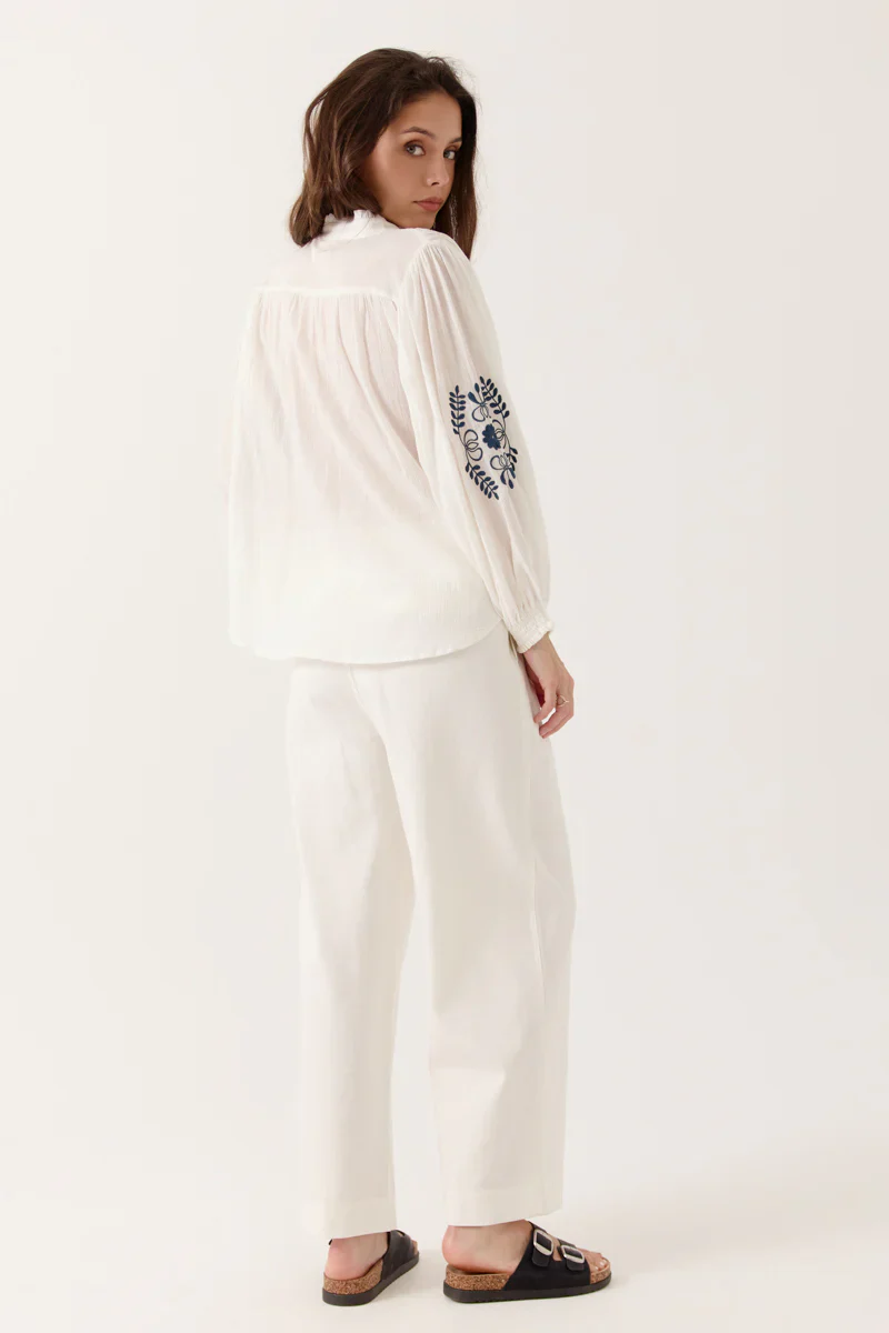 Artlove Auralie Embroidered Shirt - Image 4