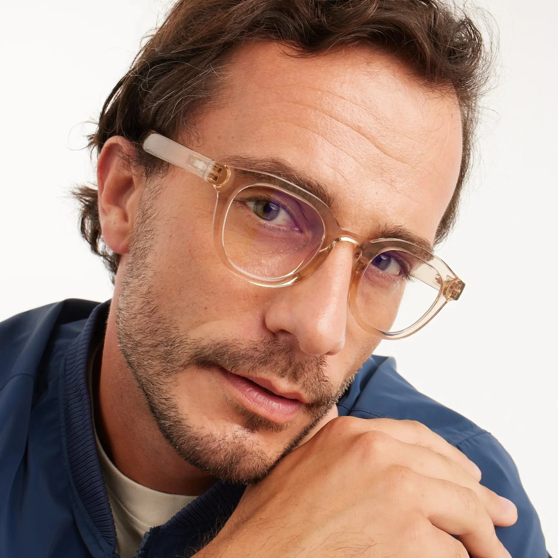 Barner Reading Glasses Andy Pink Quartz - Image 3