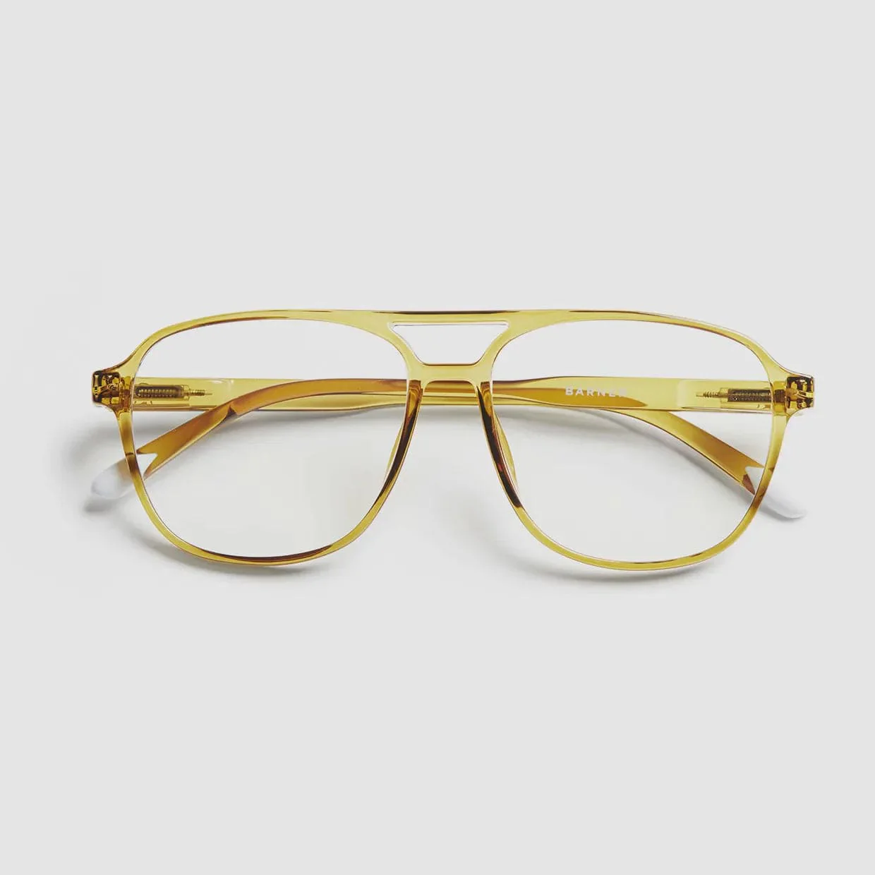 Barner Reading Glasses Brad Glossy Ecru Olive - Image 4