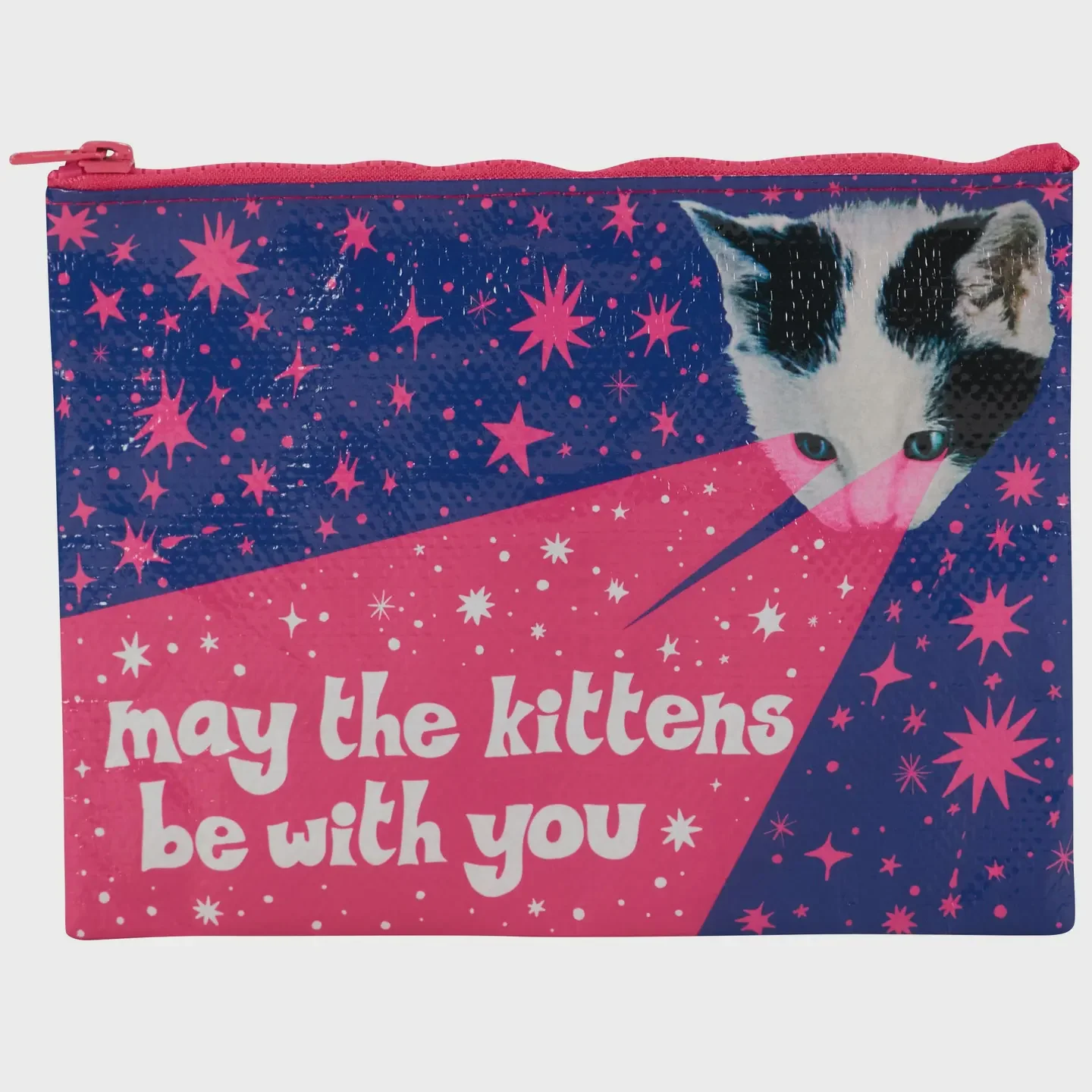 Blue Q May The Kittens Be With You Pouch