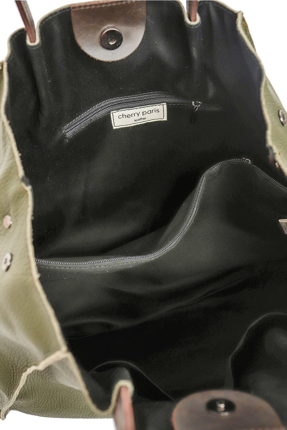 Cherry Paris Ethel Bag Khaki - Image 6