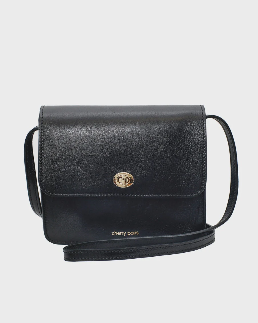 Cherry Paris Heloise Bag Black