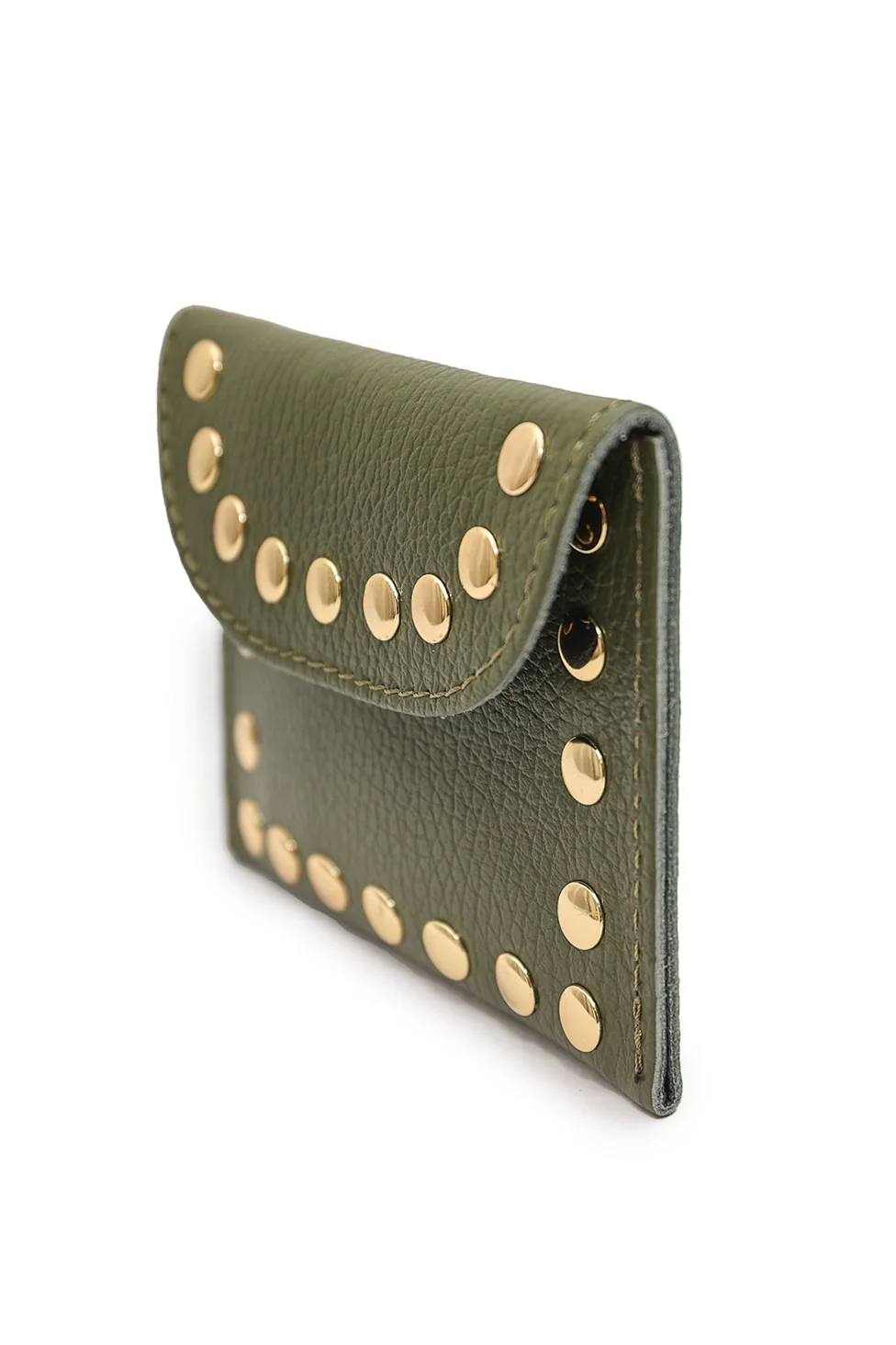Cherry Paris Leina Leather Purse Khaki - Image 8