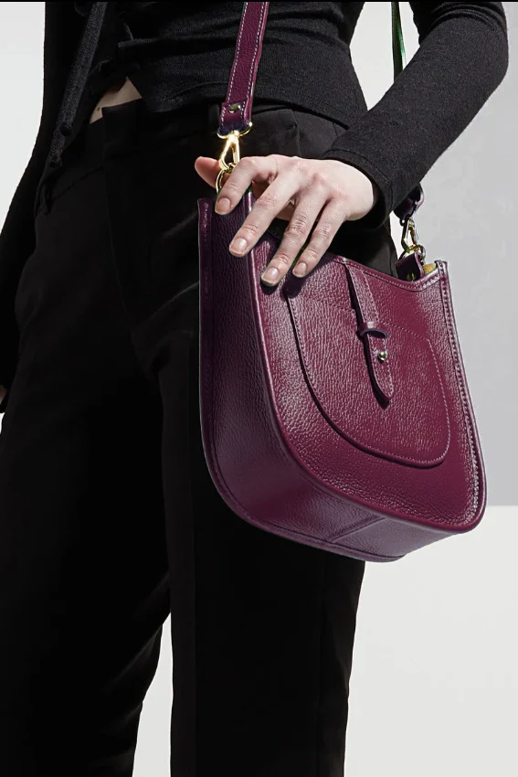 Cherry Paris Sienna Bag Bordeaux - Image 6
