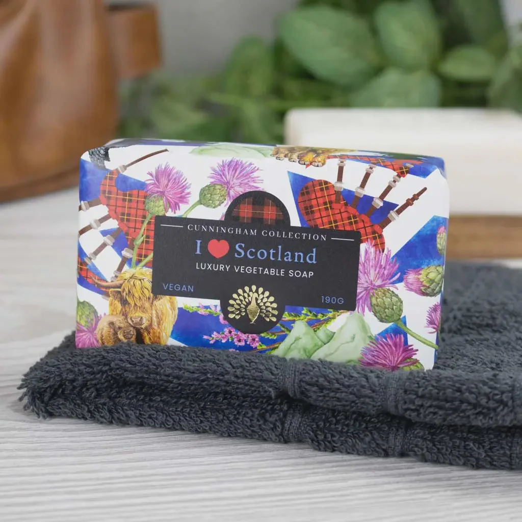 Cunningham Collection I Heart Scotland Soap