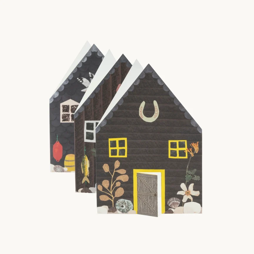 Fisherman's Huts Concertina Card - Image 2