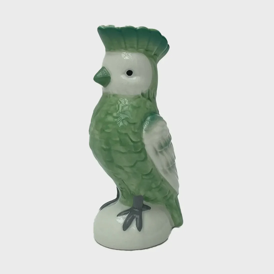 Green Parrot Soliflore Vase Small