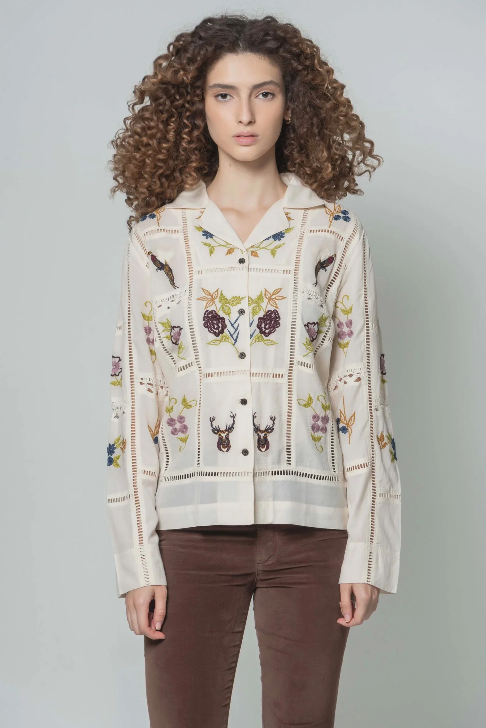 Hartwell Cora Embroidered Blouse
