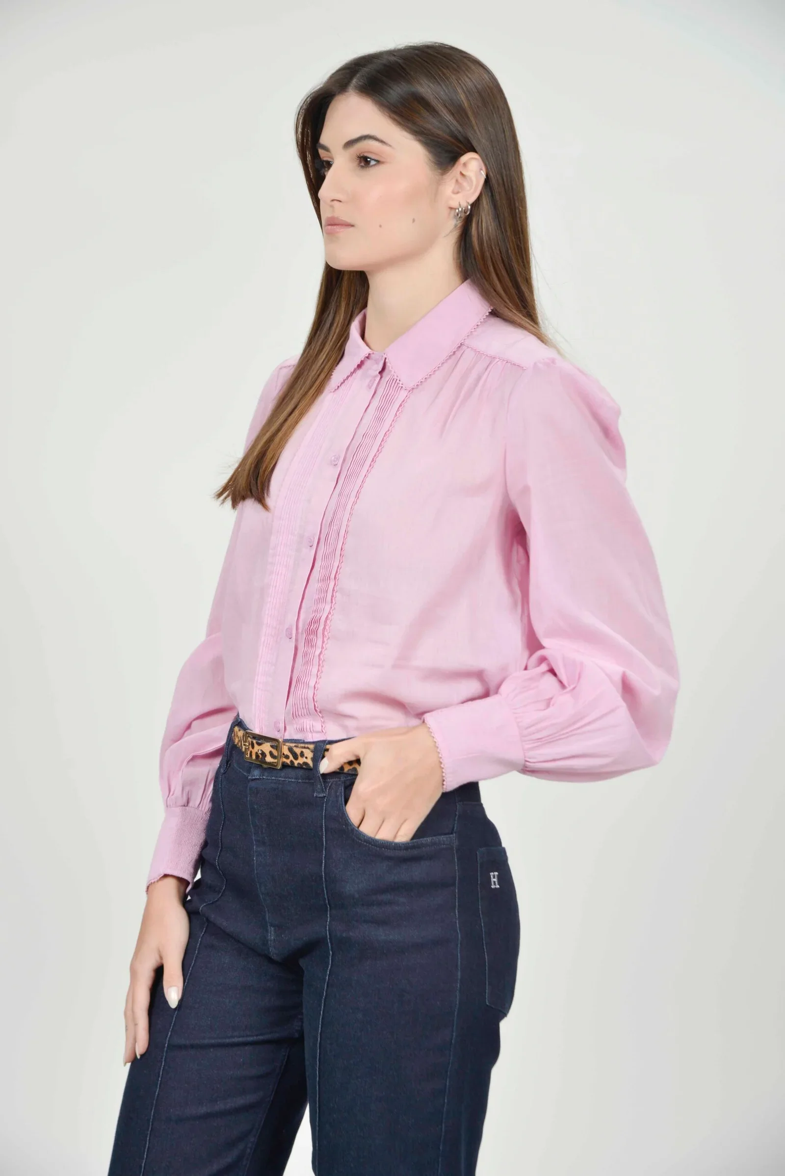 Hartwell  Mariella Pink Shirt - Image 3