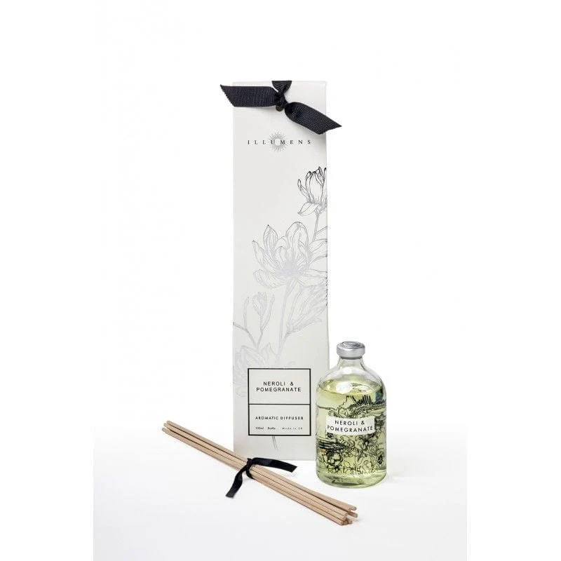 Illumens Neroli Pomegranate Aromatic Taper Reed Diffuser