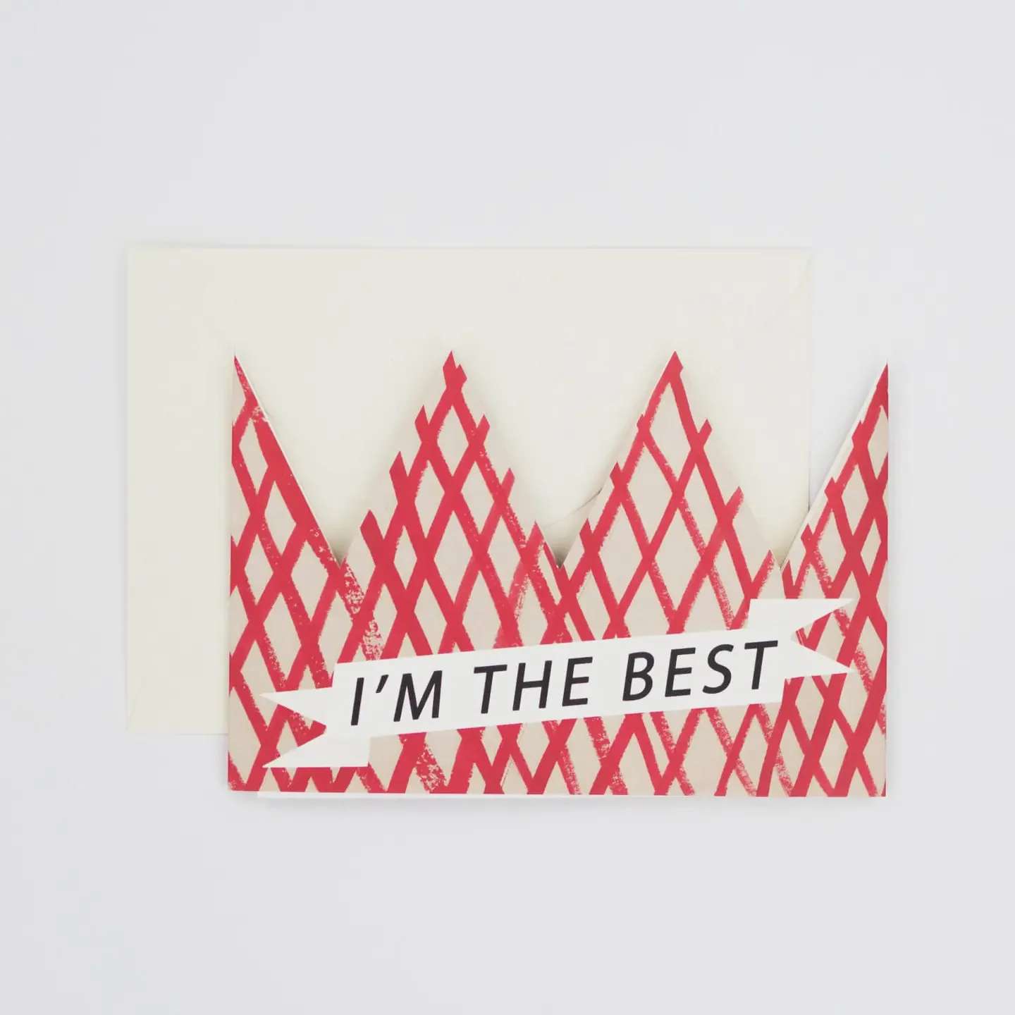 I'm The Best Party Hat Card