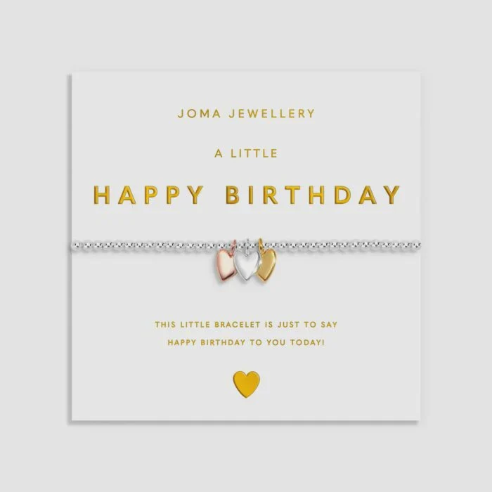 Joma Jewellery A Little Charmed Moments 'Happy Birthday' Bracelet