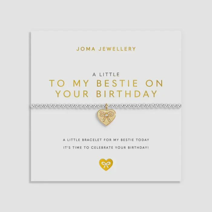Joma Jewellery A Little 'To My Bestie On Your Birthday' Bracelet