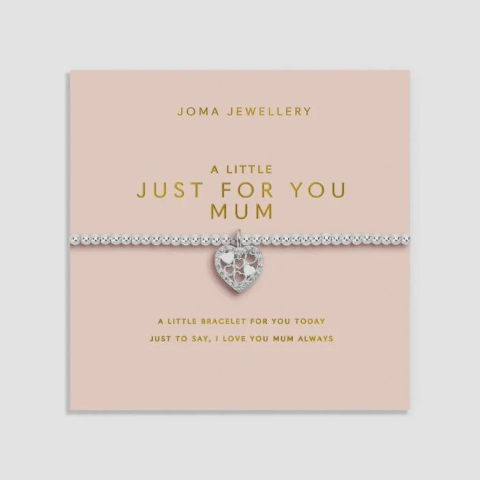 Joma Jewellery Mother's Day A Little 'Just For You Mum' Bracelet