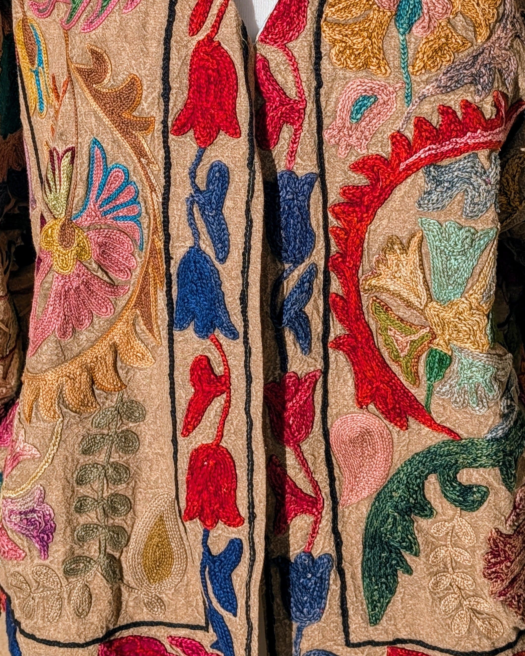 Laila Tapestry Suzani Kimono Ladies Jacket No 14 - Image 3