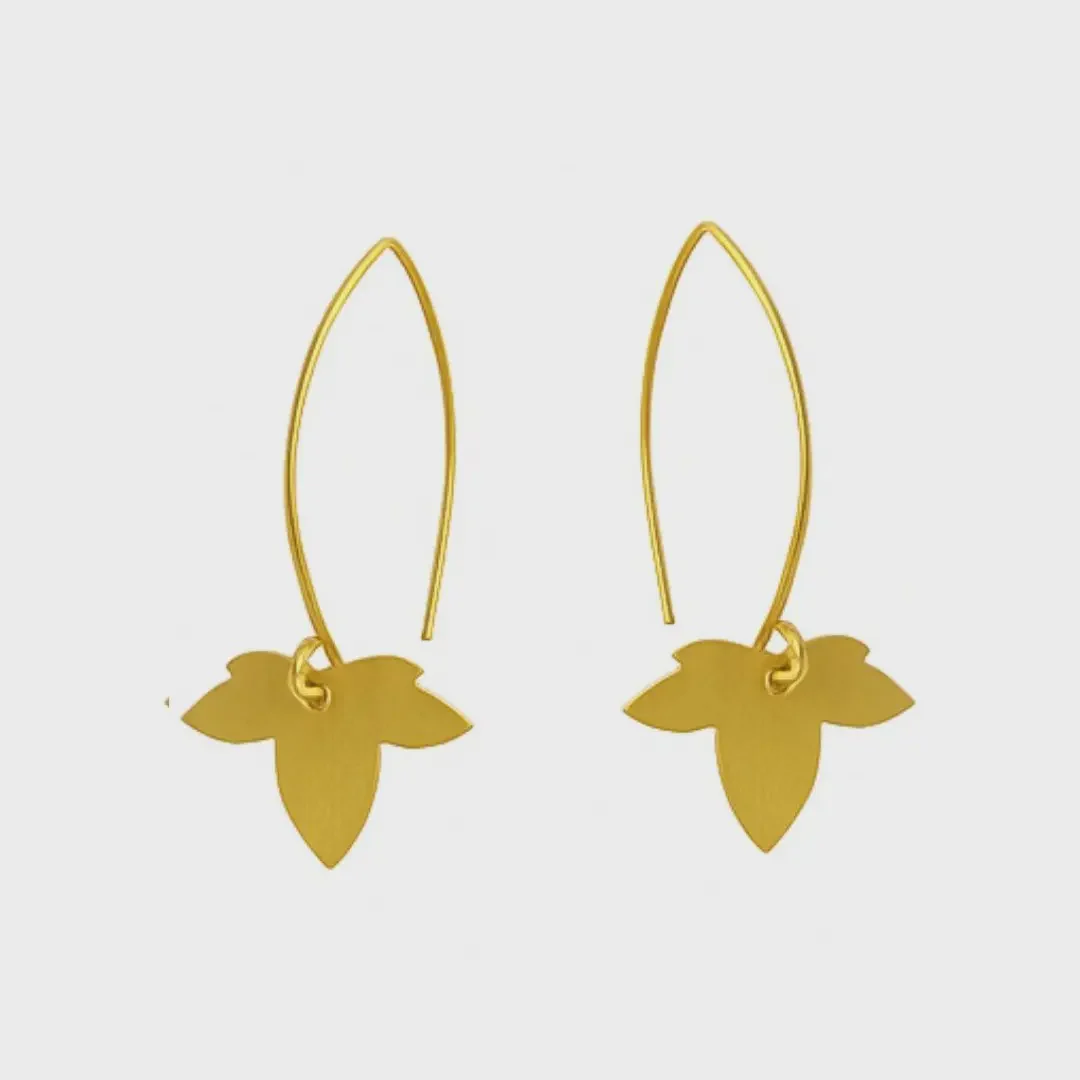 Lata Earrings Gold