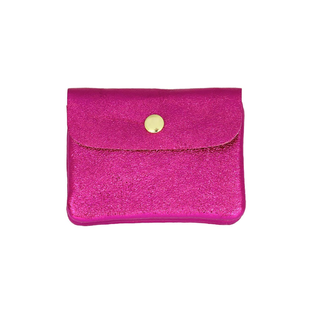 Les Cleias Metallic Leather Coin Purse - Image 11