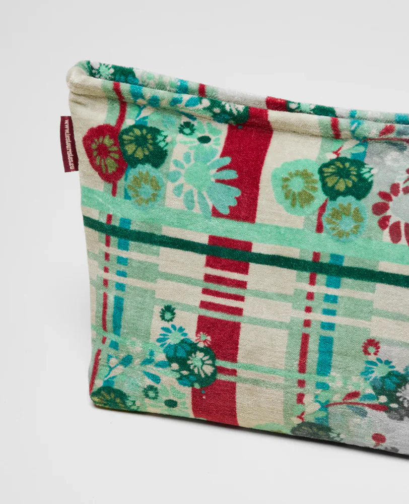 Les Touristes Washbag Velvet Dundee Sauge - Image 3