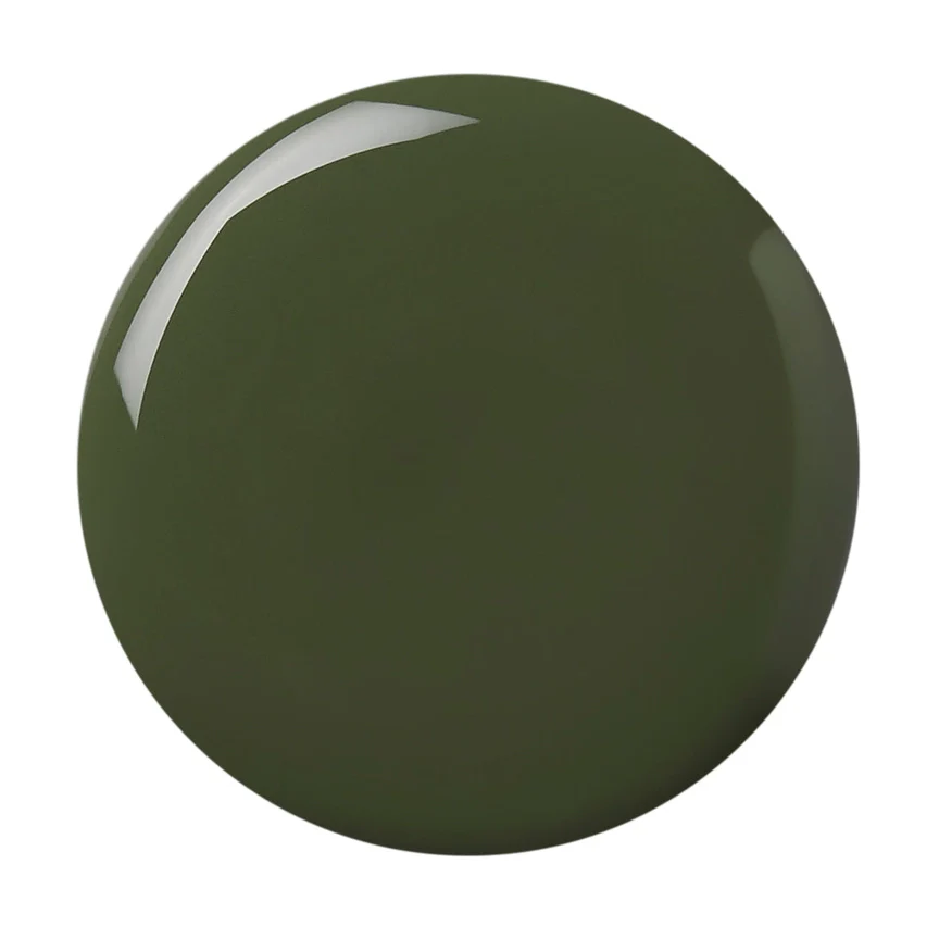 London Grace Olive Vegan Nail Varnish - Image 2