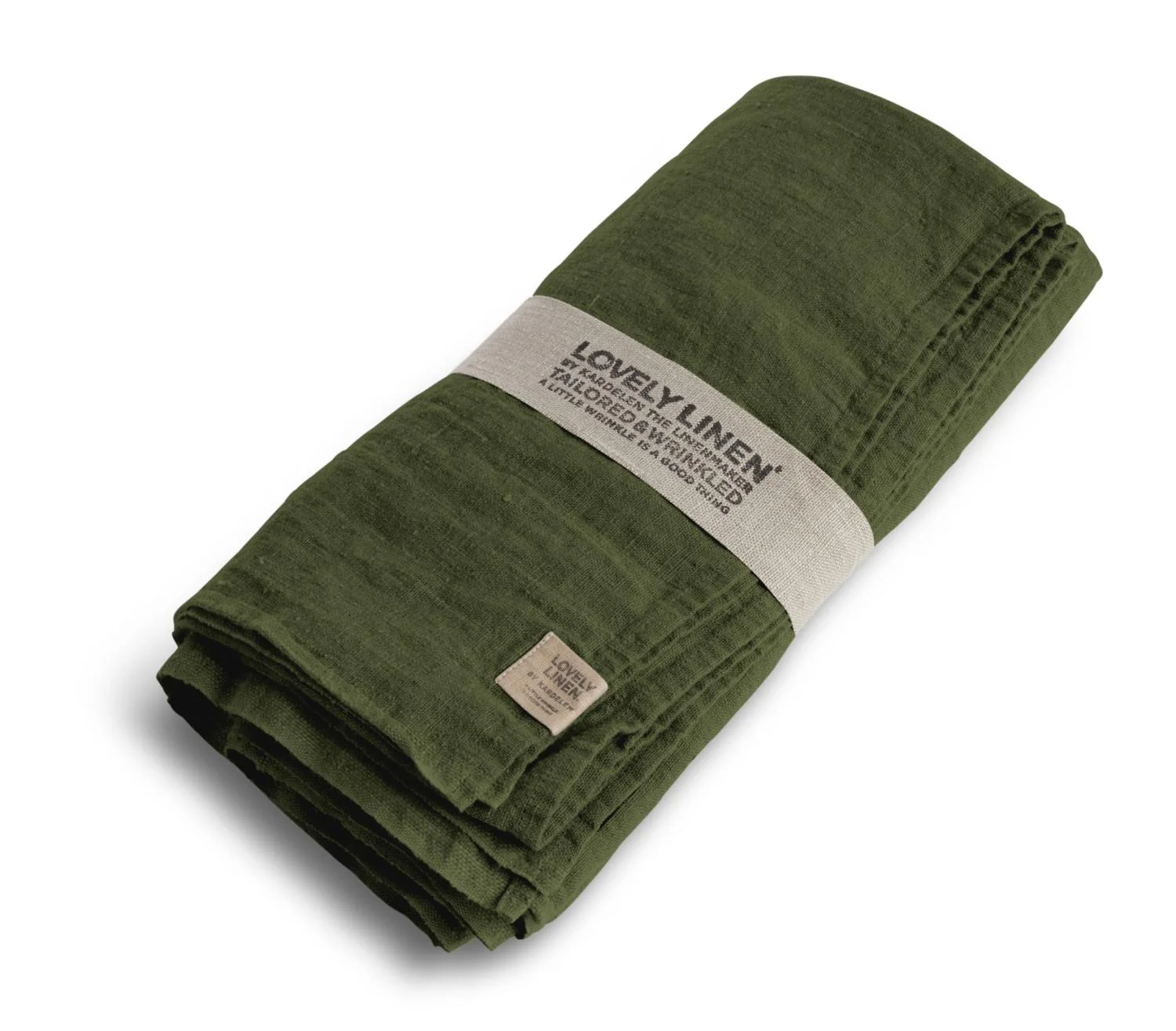 Lovely Linen Lovely Tablecloth Jeep Green