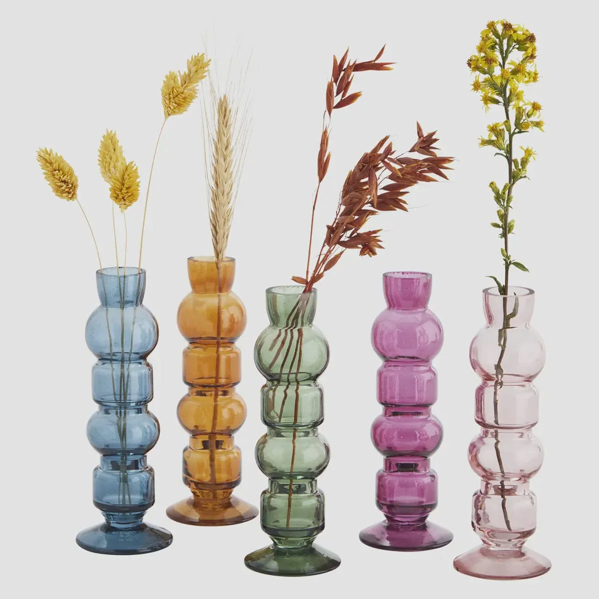Madam Stoltz Coloured Glass Vase