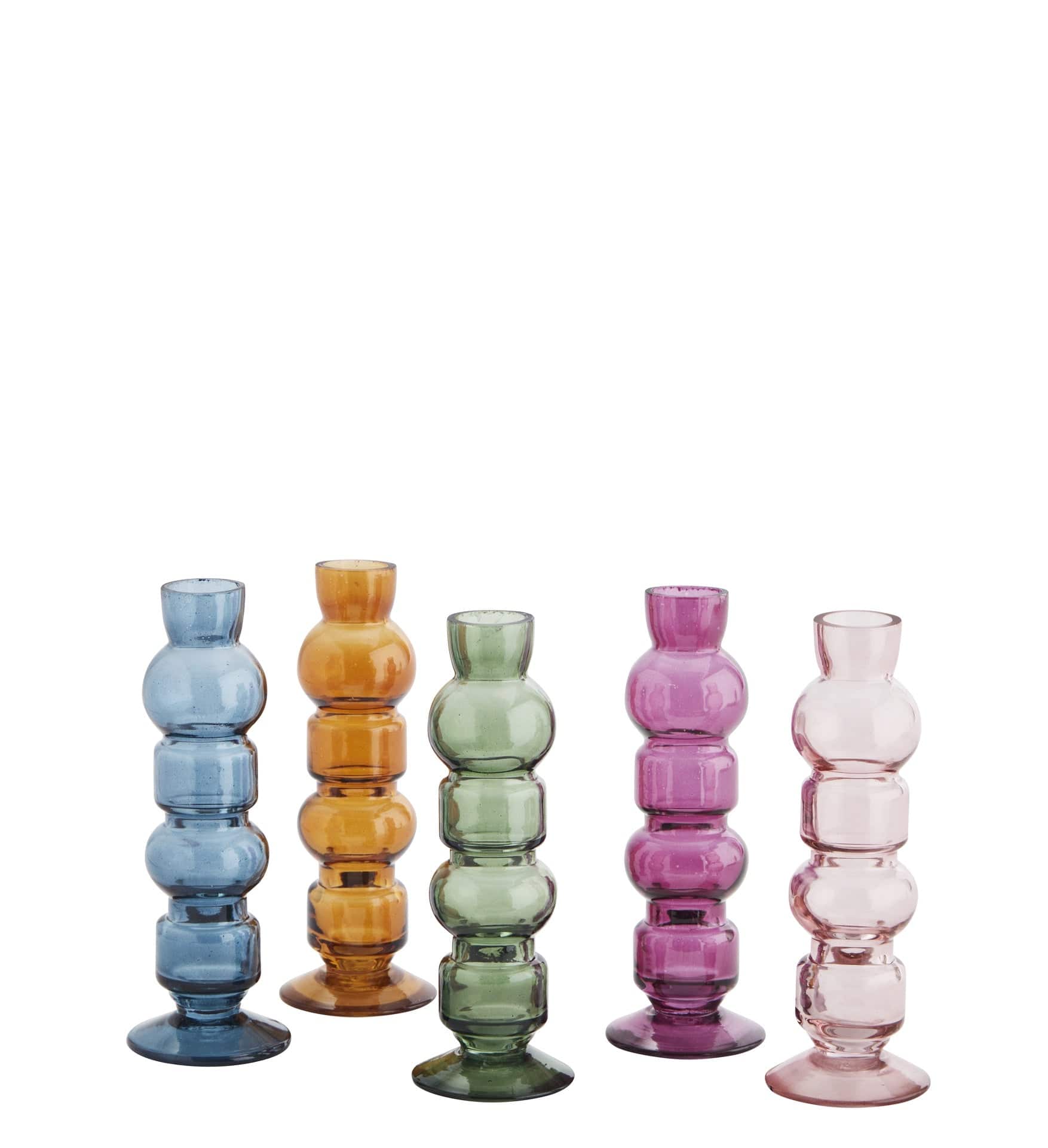 Madam Stoltz Coloured Glass Vase - Image 2