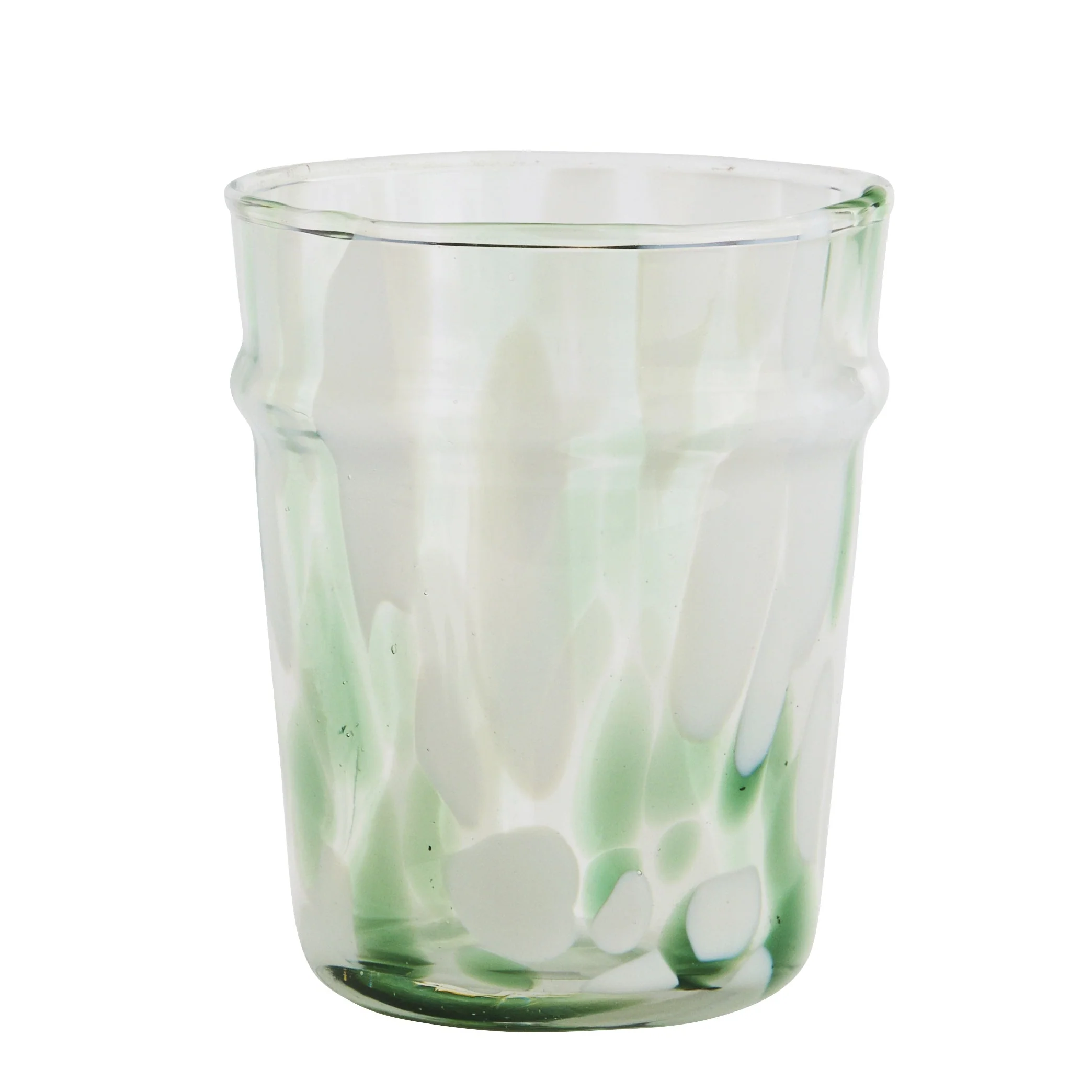 Madam Stoltz Green Coloured Drinking Glass