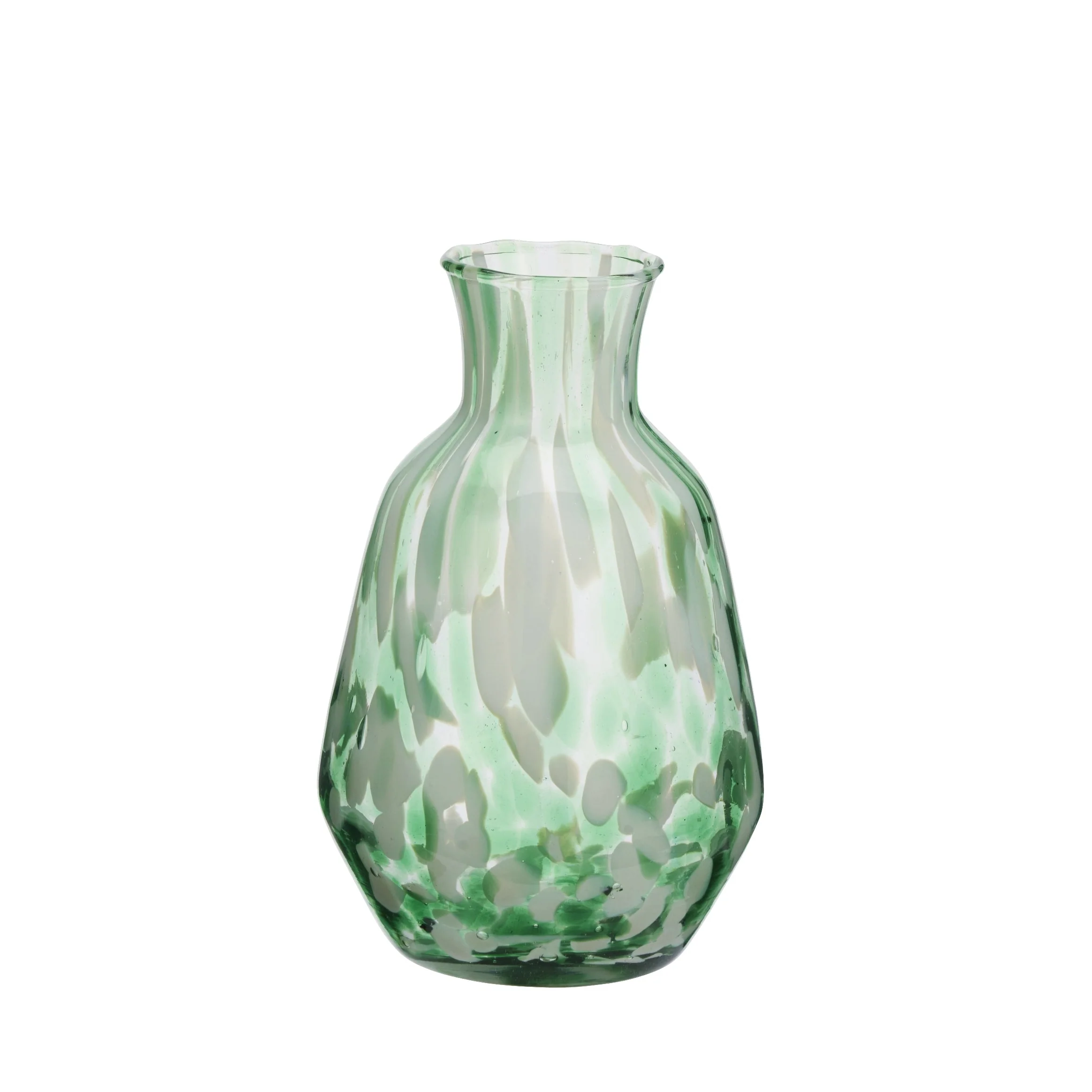 Madam Stoltz Green Coloured Glass Jug