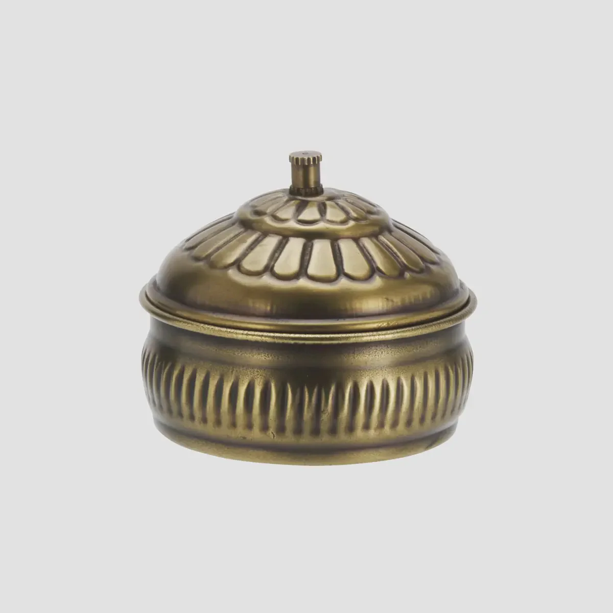 Madam Stoltz Small Brass Storage Box