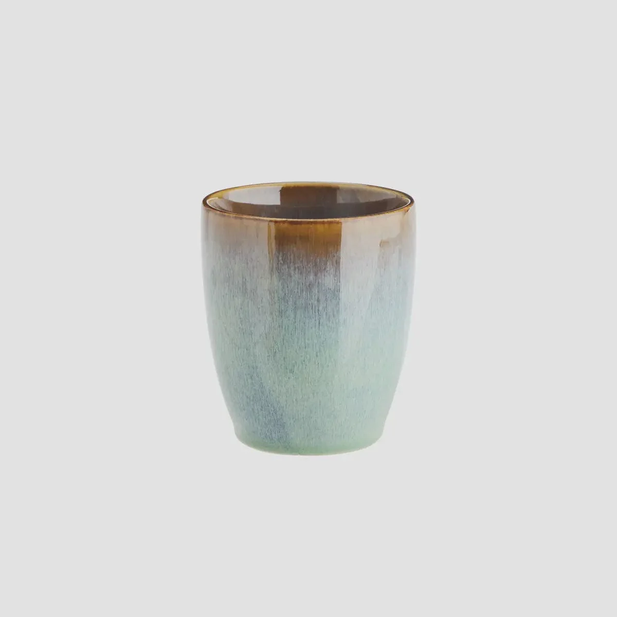 Madam Stoltz Stoneware Cup Green