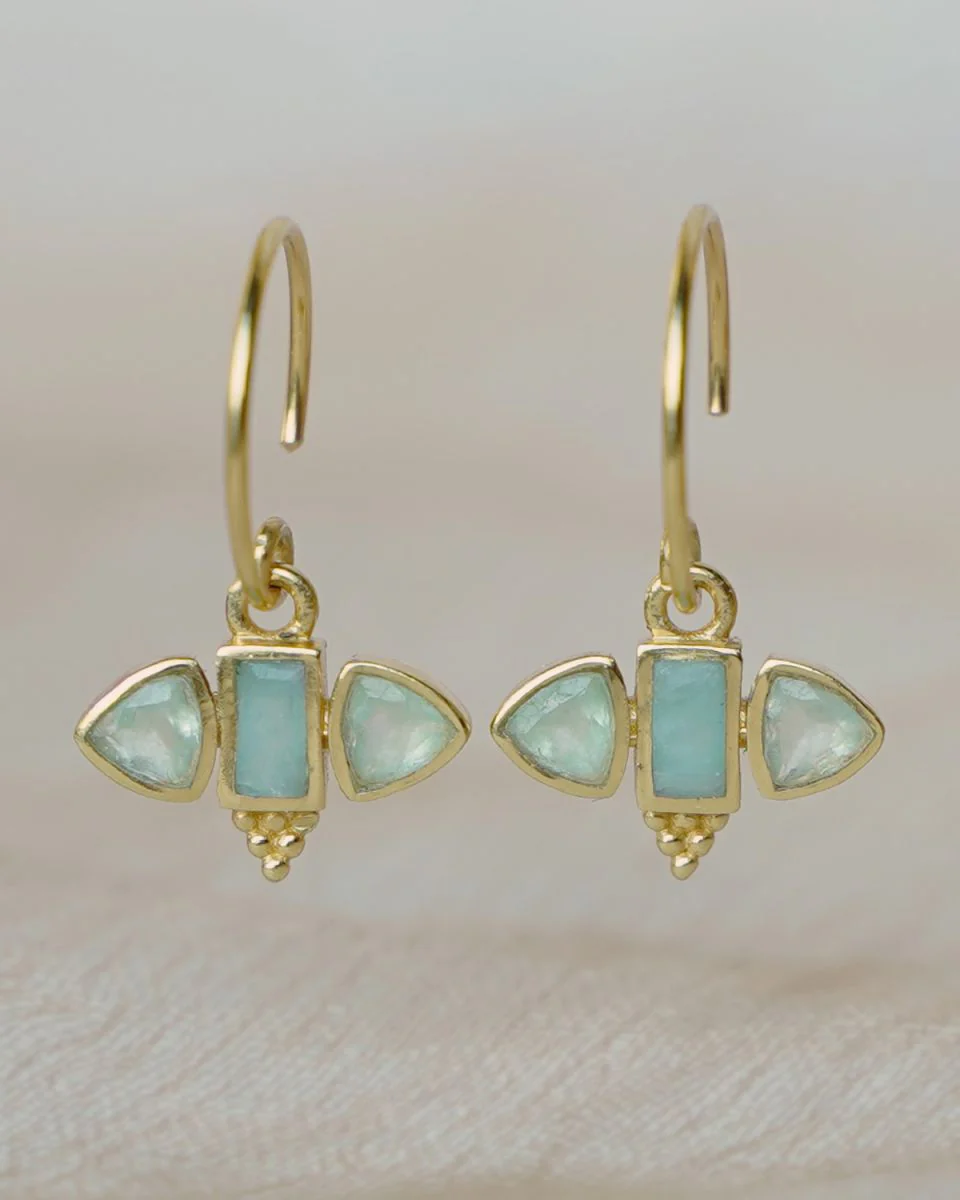 muja juma Prenite/Amazonite Earrings