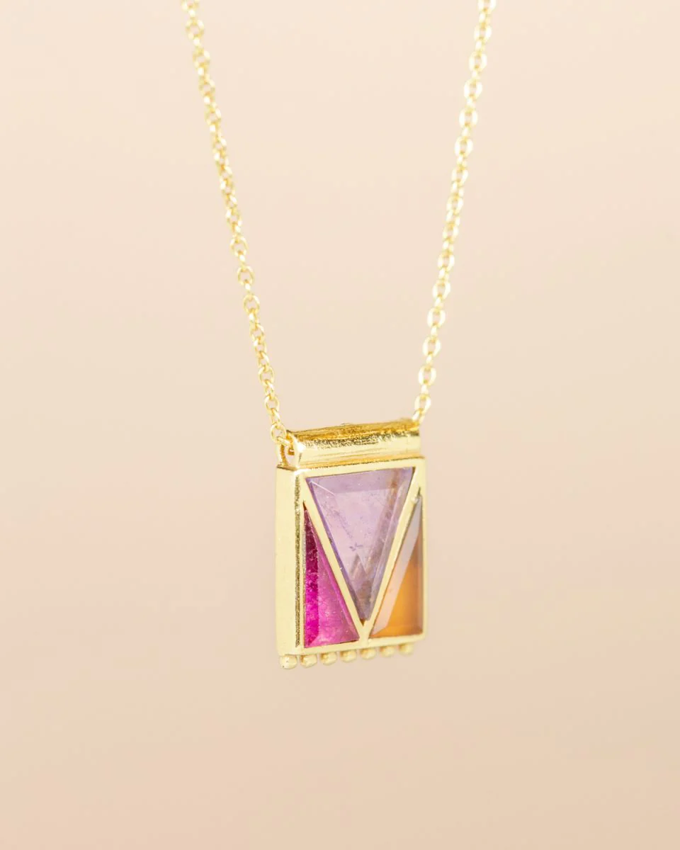 muja juma Sahar Amethyst Necklace - Image 3