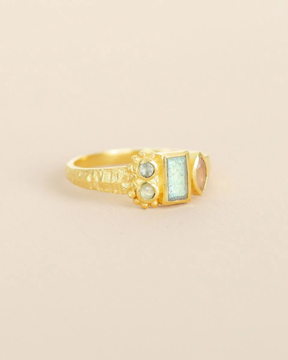 muja juma Zhar Labradorite Ring - Image 2