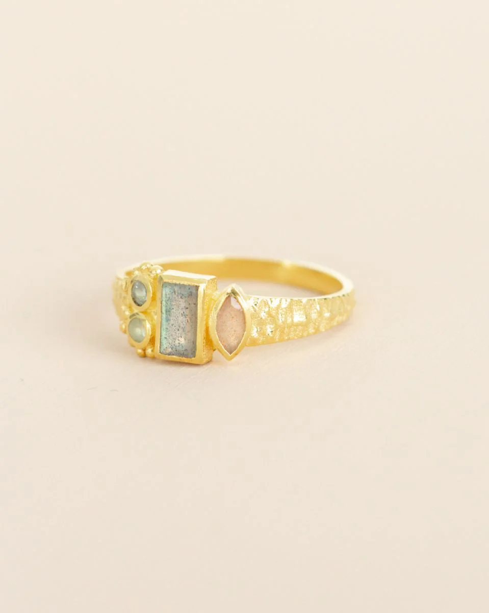 muja juma Zhar Labradorite Ring - Image 3