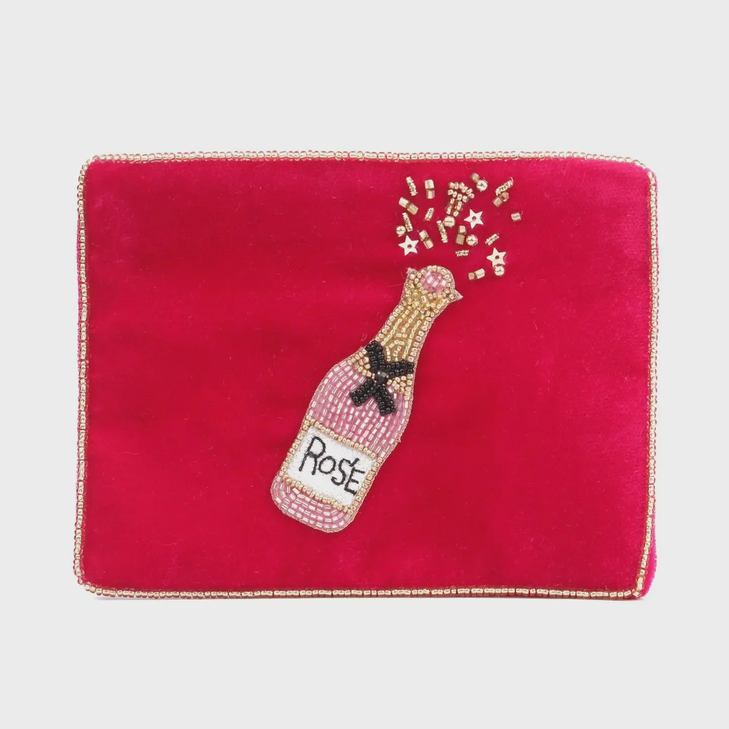 My Doris Pink Rose Small Pouch