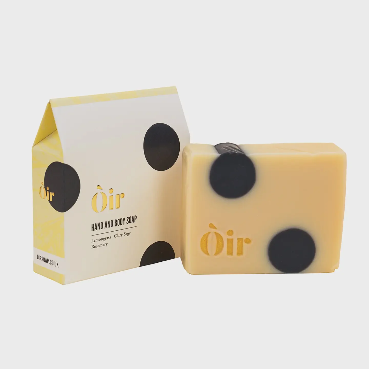Òir Lemongrass, Clary Sage, Rosemary Soap