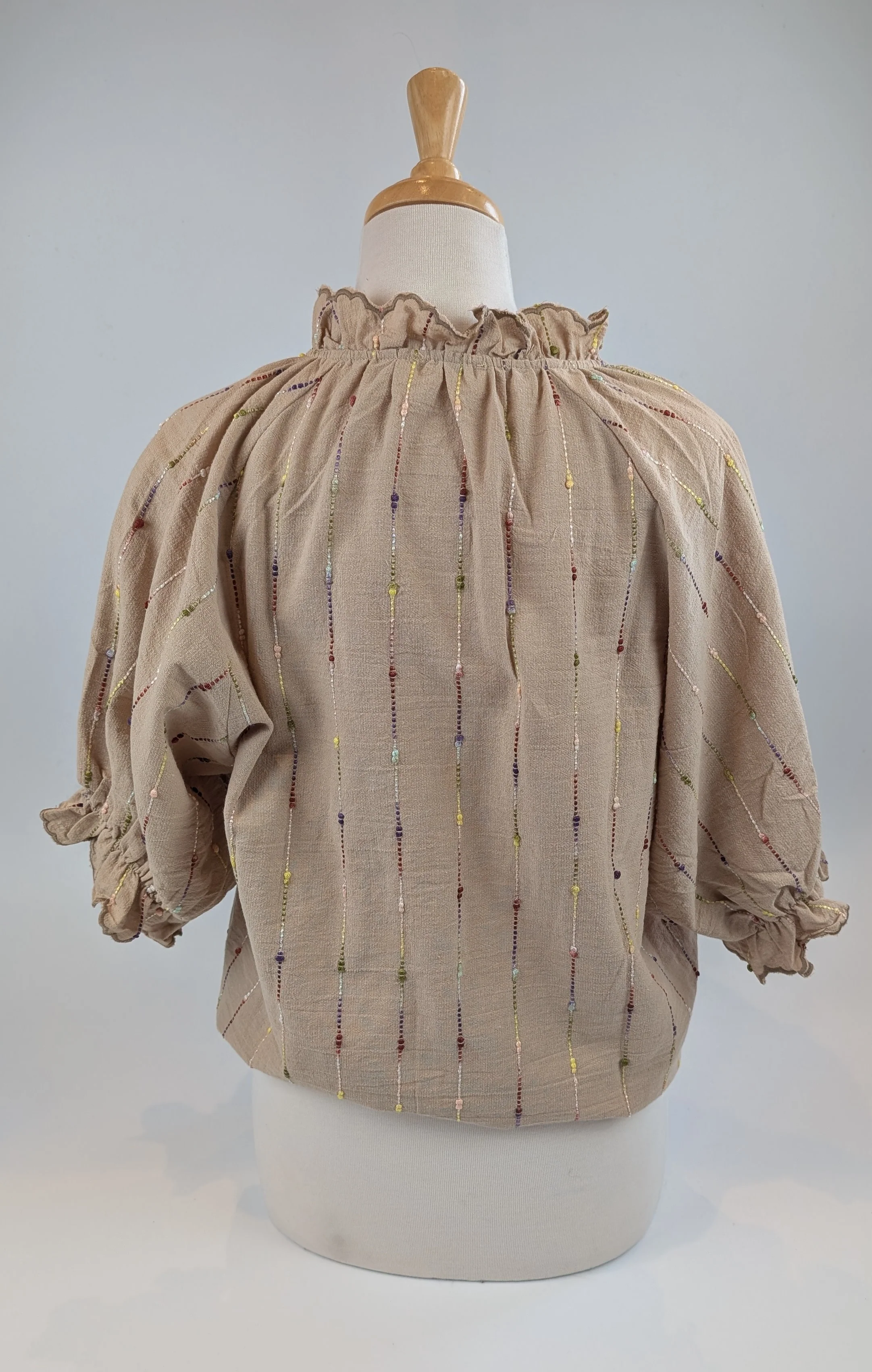Orfeo Clery Blouse Beige - Image 2
