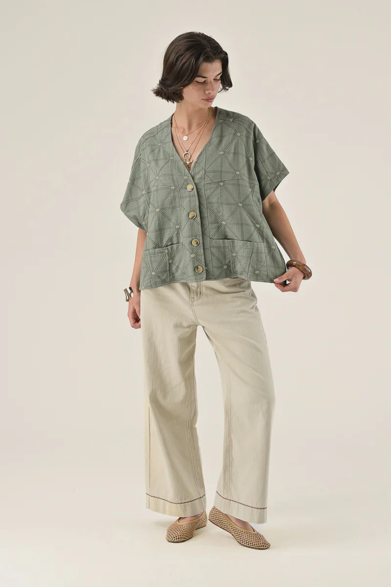 Orfeo Griffin Vest Khaki Green