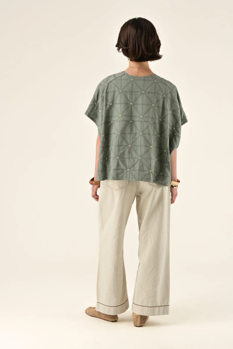 Orfeo Griffin Vest Khaki Green - Image 3